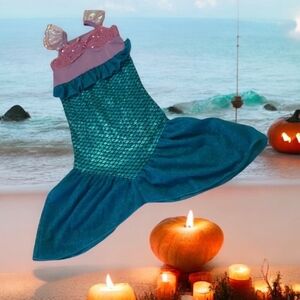 Mermaid 🧜‍♀️ Halloween costume BLFUELYMOST size Med 7/8 blue purple cute